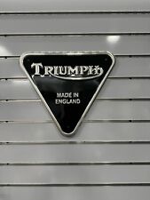 Triumph Motorcycles Metal Shop Sign picture