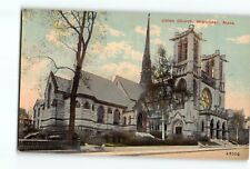 Old Vintage Postcard of Union Church Worcester MA picture