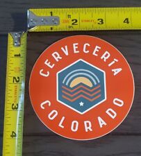 CERVECERIA Brewing Co Vinyl Sticker ~NEW Craft Beer Brew Brewery Logo Decal~ picture