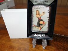 SEXY PINUP GIRL PHOTOGRAPHER 1941 REPLICA MODEL ZIPPO LIGHTER MINT IN BOX picture