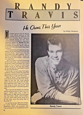 1987 Country Western Music Performer Randy Travis picture
