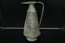 Large Ancient Near Eastern Sasanian Ewer Ancient Aftaba with Multiple Figurines picture