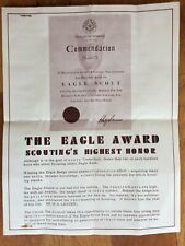 1973 Circle Ten Council The Eagle Award Listing All Eagles from 1973 picture