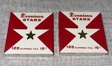VTG Dennison Gold Stars Gummed Foil 54-022 Lot Of 2 Boxes NOS picture