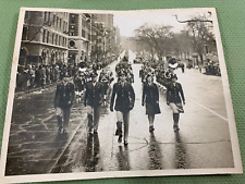 WW2 1943 Press Photo United States Military Memorial Day Parade Boston, Mass picture