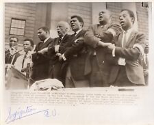 Original 1963 Civil Rights Press Photo NYC Mourns Deaths Black History picture