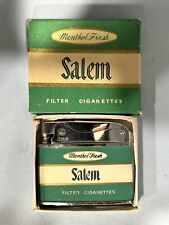 Vintage Salem Menthol Filter Cigarettes Zenith Lighter picture