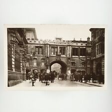 Stonebow Lincoln High Street RPPC Postcard 1920 Guildhall England Arch Road H721 picture