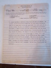 (5) 1947 AMERICAN AIRLINES CAPTAIN'S TRIP REPORTS - BB-3A picture