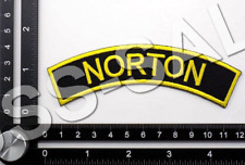 NORTON EMBROIDERED PATCH IRON/SEW ON ~4-5/8