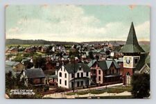 Parkesburg Pennsylvania Bird's Eye View of The Town Postcard 1911 picture