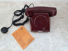 Soviet Vintage Telephone Cherry . New . USSR Condition excellent . #2 picture