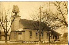 Old U. B. Church, Brookfield, Mo. Missouri AZO Real Photo Postcard picture