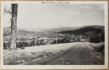 ERROL, NH. C.1940 P.C.(A68)~VIEW LOOKING DOWN ON ERROL FROM COUNTRY ROAD picture