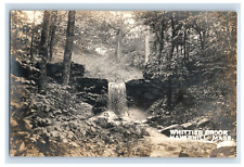 C.1905-10 RPPC Real Photo Whittier Brook Stream Haver Hill  Postcard P11e picture