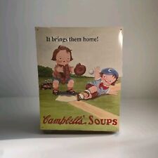 Limited Edition Nostalgic Campbell's Soup Metal Sign 1993 #11 12”x15” picture