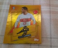 Topps EURO  2024 Sticker TUR SP - Cengiz Ünder - Star Player Gold Signature picture