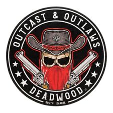 Outcast & Outlaws Western Bandit Deadwood Travel Patch, Large Size picture