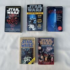 Lot Of 5 Star Wars Paperback Books Vintage picture