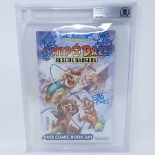 Tad Stones Signed Comic Book Chip and Dale's Rescue Rangers Beckett Slabbed picture