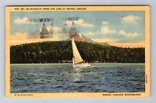 OR-Oregon, Mount McLaughlin, Antique Vintage c1957 Souvenir Postcard picture