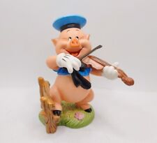 WDCC Fiddler Pig Three Little Pigs Hey Diddle Diddle I Play On My Fiddle W/Box picture