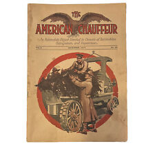 The American Chauffeur 1917  Magazine Book  Automobile Digest December Rare picture