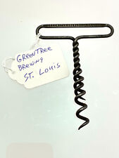 GREEN TREE BREWERY CO ST LOUIS Pre Pro Double Helix Corkscrew Brewing beer picture