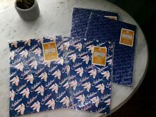 NIP~ Vintage Gift Wrap 4 Giant Sheets Sealed Jewish Occasion American Greetings picture