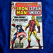 Tales of Suspense # 59, Iron Man/Captain America, 1964, Stan Lee/Jack Kirby, VG picture