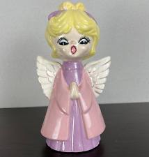 VINTAGE Ceramic Angel Choir Girl Figurine 7.5