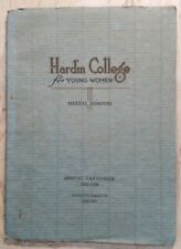 1927-28 Hardin Junior College Catalog for Young Women Mexico Missouri MO picture