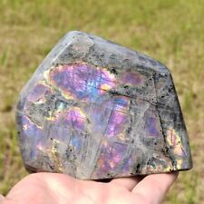 794g Rare Natural Labradorite Mineral Quartz Specimen Crystal Reiki Gift Gem picture