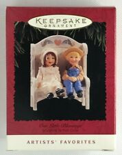 1995 Hallmark Keepsake Christmas Ornament Our Little Blessing Artists' Favorites picture