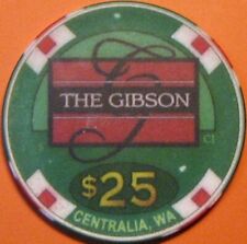 $25  Casino Chip. The Gibson, Centralia, WA. S61. picture
