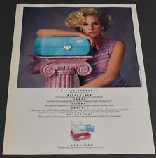 1991 Print Ad Nicole Bordeaux Caboodles Beauty Organizers Model Manage Blonde picture
