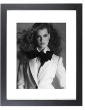 Model & Actress Brooke Shields Classic 80s Matted & Framed Picture Photo picture