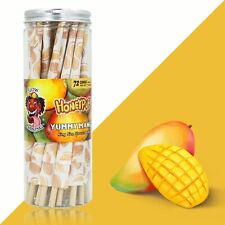 HONEYPUFF Classic King Size Yummy Mango Flavored Pre Rolled Cones 72 Pack picture