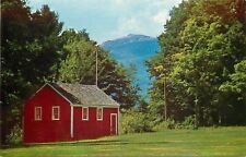 Jaffrey Center New Hampshire~Little Red Schoolhouse~1950s Postcard picture