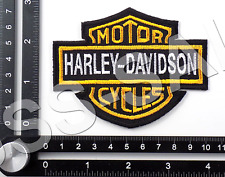 HARLEY DAVIDSON MOTORCYCLES EMBROIDERED PATCH IRON/SEW ON ~3-3/4'' x 2-7/8