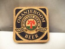 Vintage Orangeboom Holland Beer Advertising Glass Coaster Barware 9 Pc Collecti