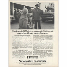 1984 Nationwide Insurance: Chuck Needed 450 Days Vintage Print Ad picture
