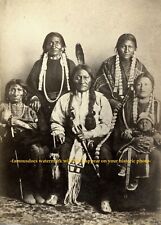 Chief Sitting Bull Fanily PHOTO Portrait Lakota Indian, Battle of Little Bighorn picture