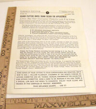 VINTAGE 1965 FAR RIGHT WING CONSERVATIVE NEWSLETTER COMMUNIST CONSPIRACY THEORY picture