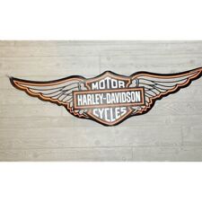 Vintage 2005 Harley Davison’s wall decal 18” x 62” Harley motorcycle wings decal picture
