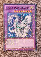 Yugioh Cyber Twin Dragon DT03-EN085 Duel Terminal Normal Parallel Rare 2010 NM picture