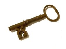 Antique Metal Skeleton Key Authentic Old Key Jewelry Pendant Vintage 3.25 Inch C picture