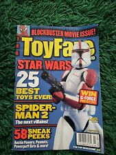 2002 Toyfare July Edition Star Wars Spiderman 2 Toy Magazine 2000s Y2K OS picture