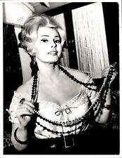 LD311 1966 Original Photo ZSA ZSA GABOR Beautiful Socialite & Hollywood Actress picture