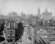 1910's, New York City, Old Photo View, New Reproduction Picture picture